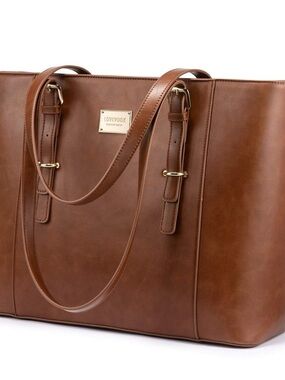 Lovevook Classic Brown Tote Bag